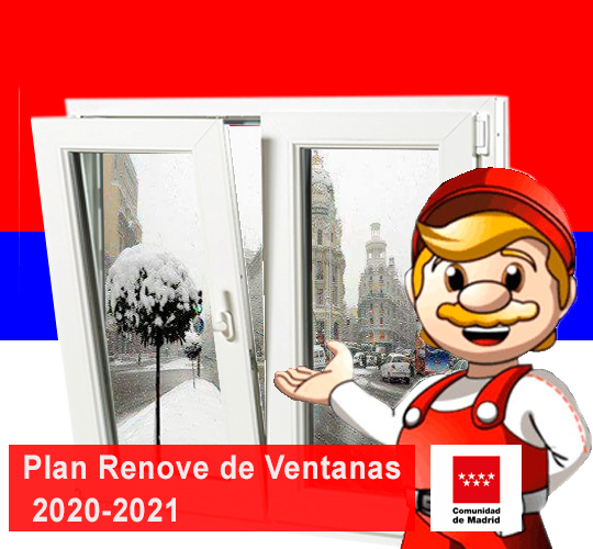 Mediar coger un resfriado Encogimiento Plan Renove de Ventanas 2020-2021 de La Comunidad de Madrid